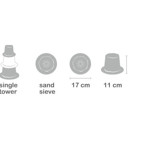 TABI SET 3 CUBOS BEIG