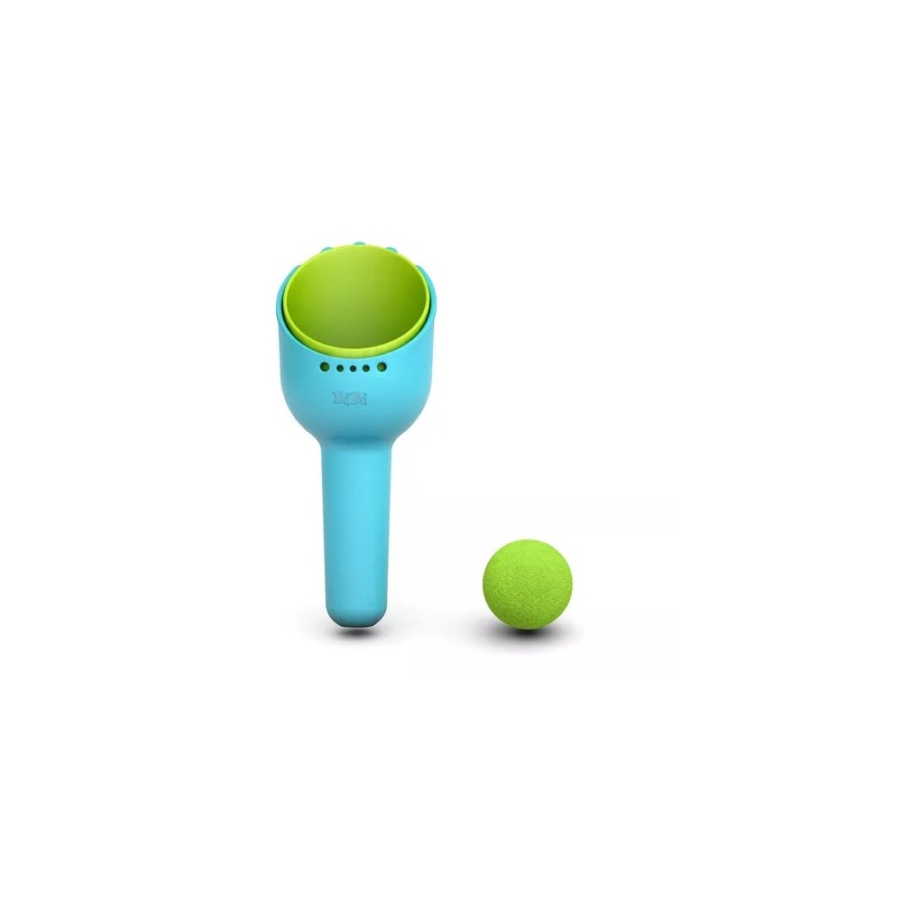 RAKBI SET DE PALAS Y RASTRILLO AZUL / VERDE