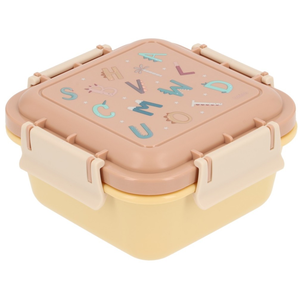 CAJA ALMUERZO GRANDE FUNNY LETTERS