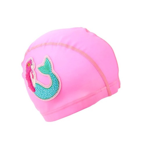 MERMAID SWIN CAP ROSA