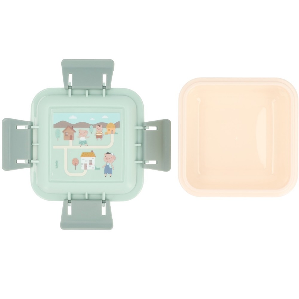 CAJITA ALMUERZO LOS 3 CERDITOS 2