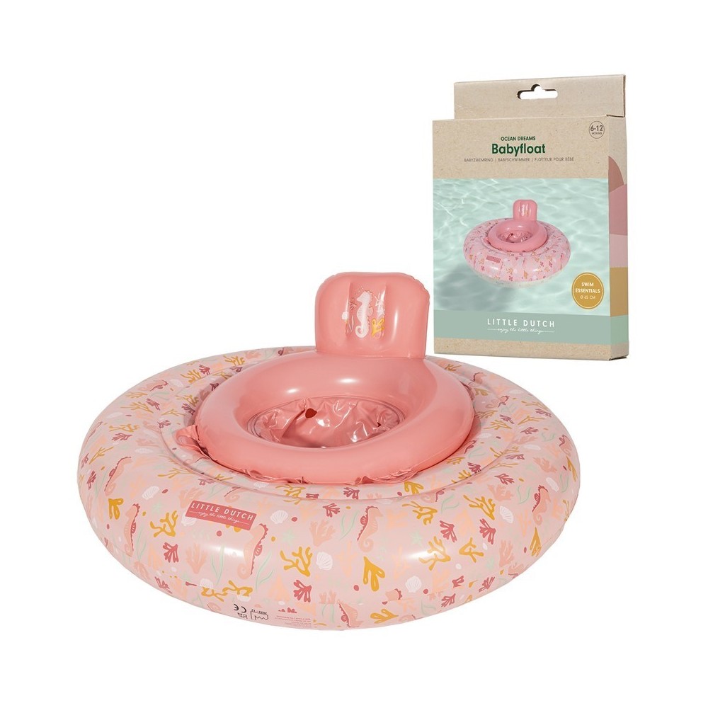 FLOTADOR BEBE OCEAN DREAMS ROSA