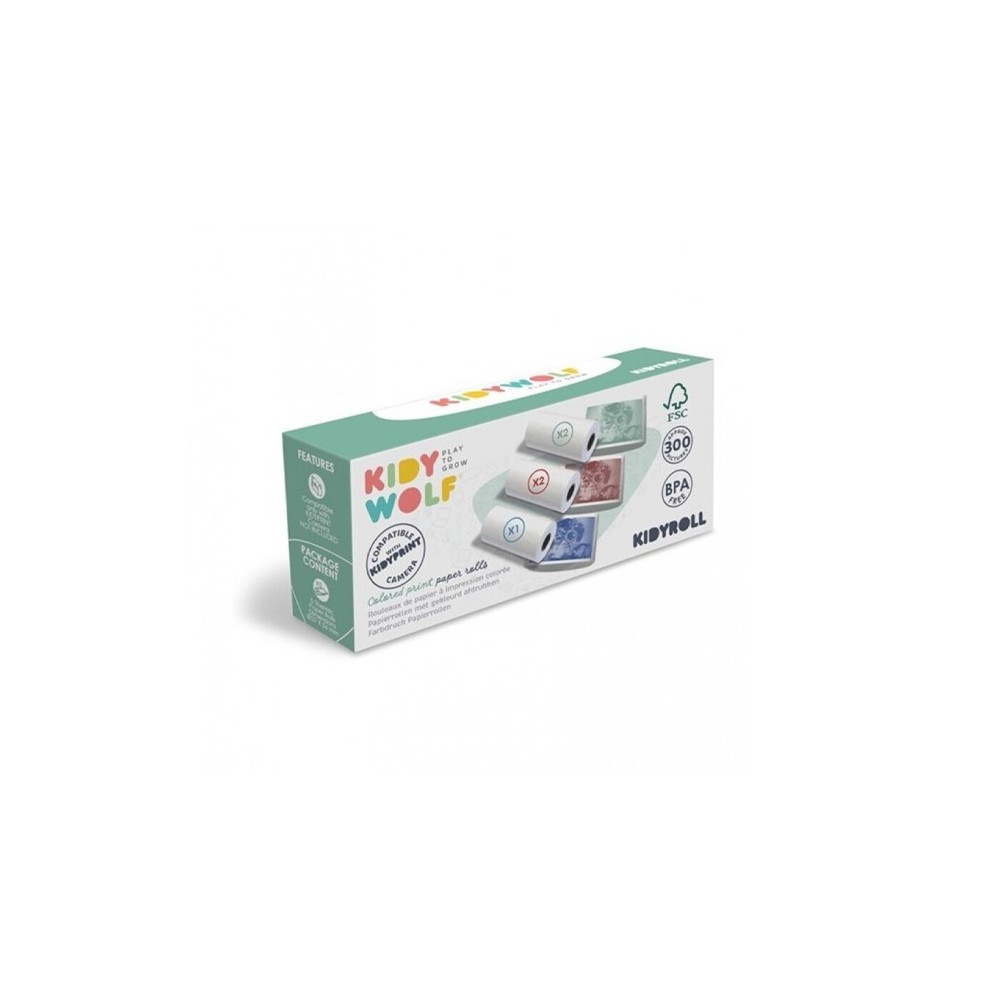 PAPEL TERMICO 5 3 COLORES