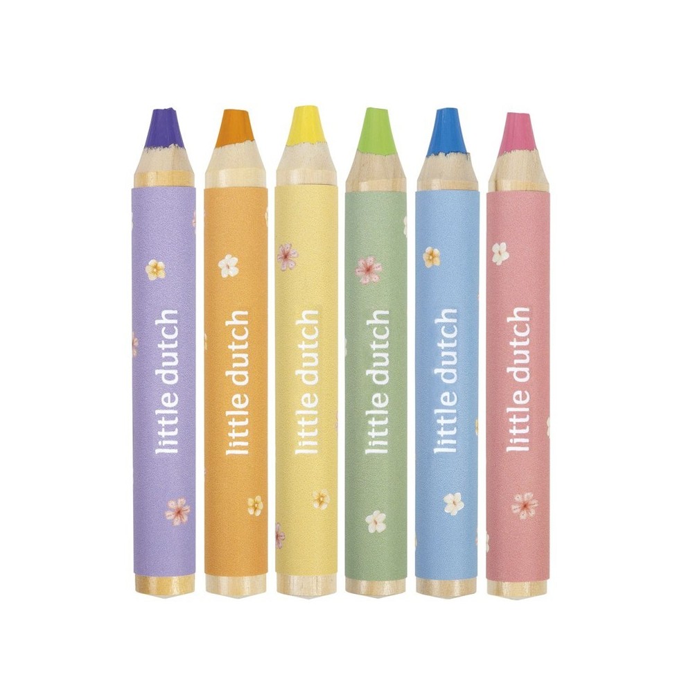 LÁPICES GRUESOS COLORES ROSA