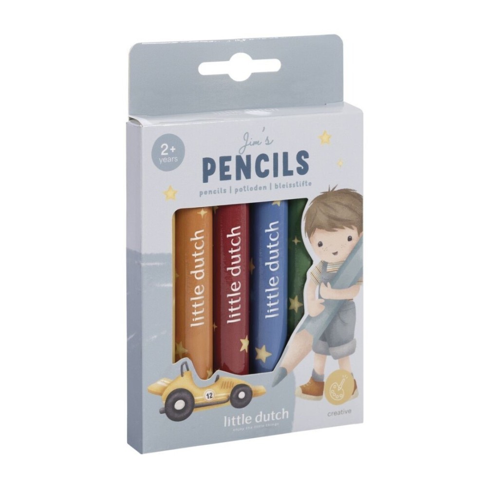 LÁPICES GRUESOS COLORES JIM