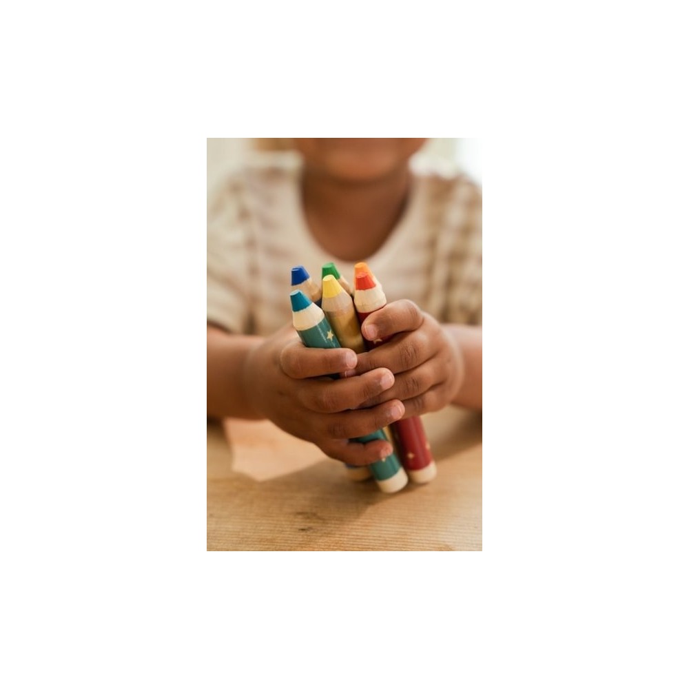 LÁPICES GRUESOS COLORES JIM