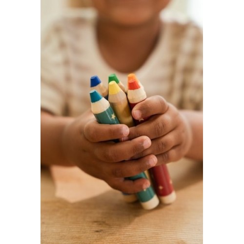 LÁPICES GRUESOS COLORES JIM