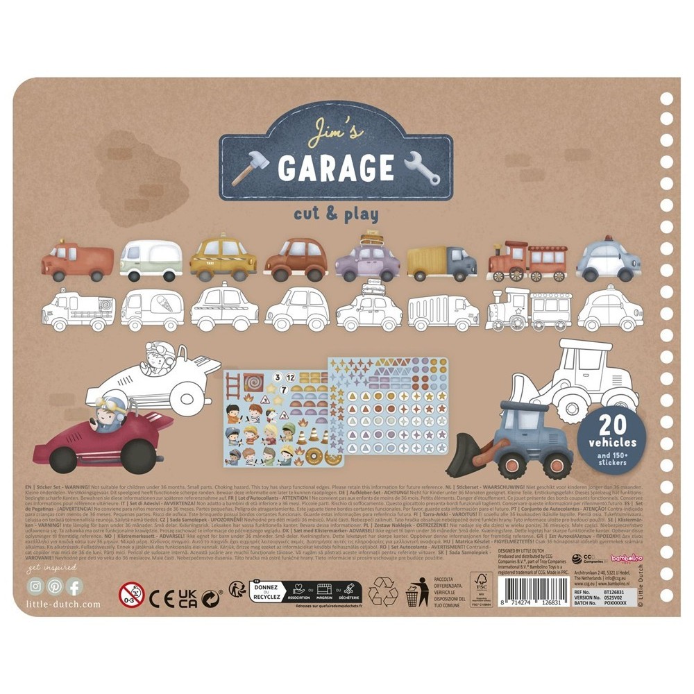 LIBRO RECORTA Y PINTA BEHICULO