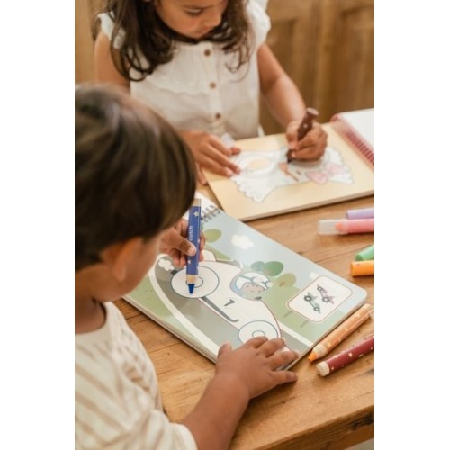 LIBRO RECORTA Y PINTA BEHICULO