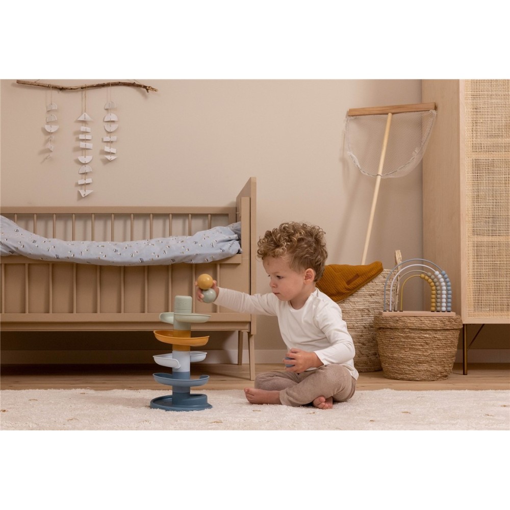 CIRCUITO BOLA AZUL ESPIRAL