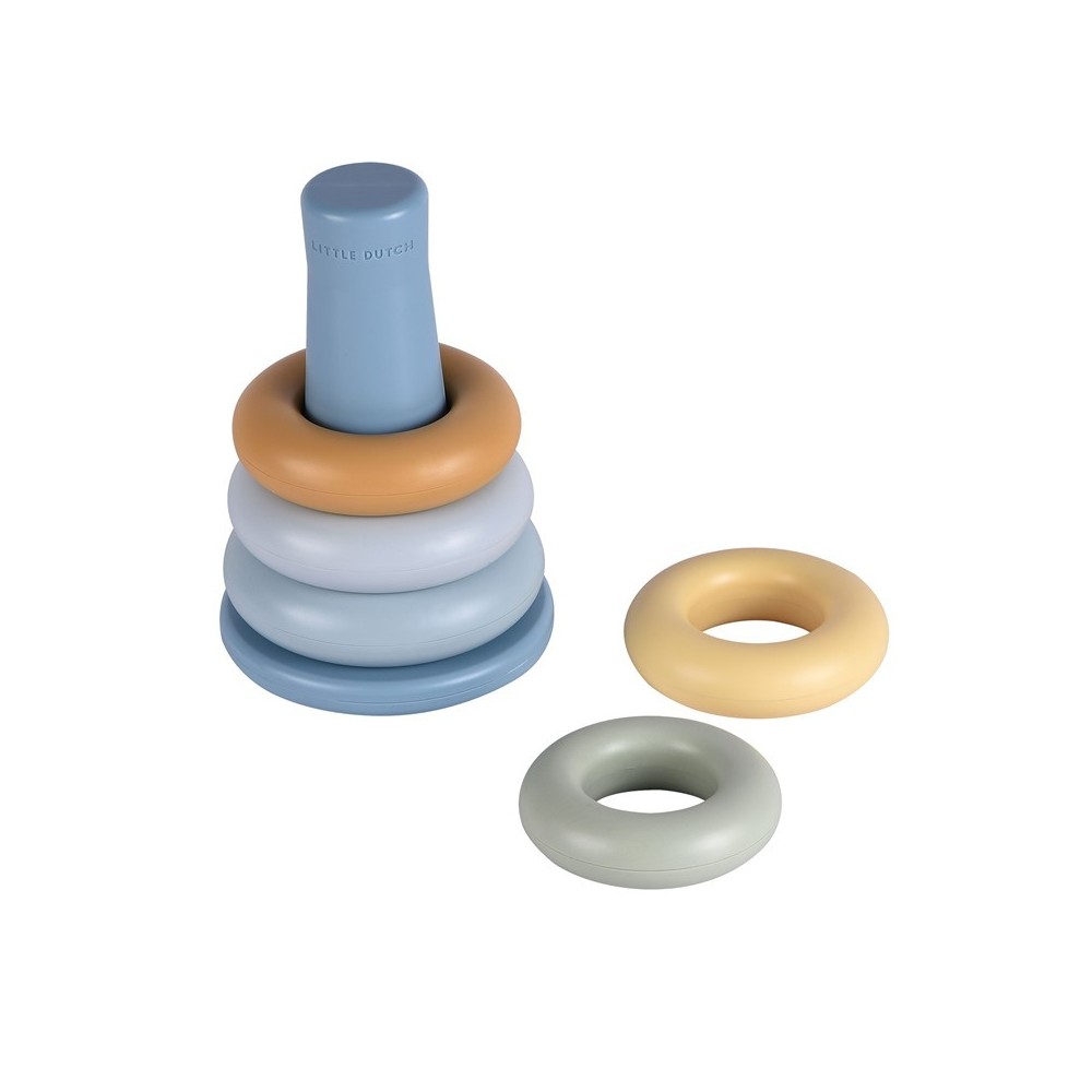 ANILLOS ENCAJABLES AZUL LITTLE DUTCH