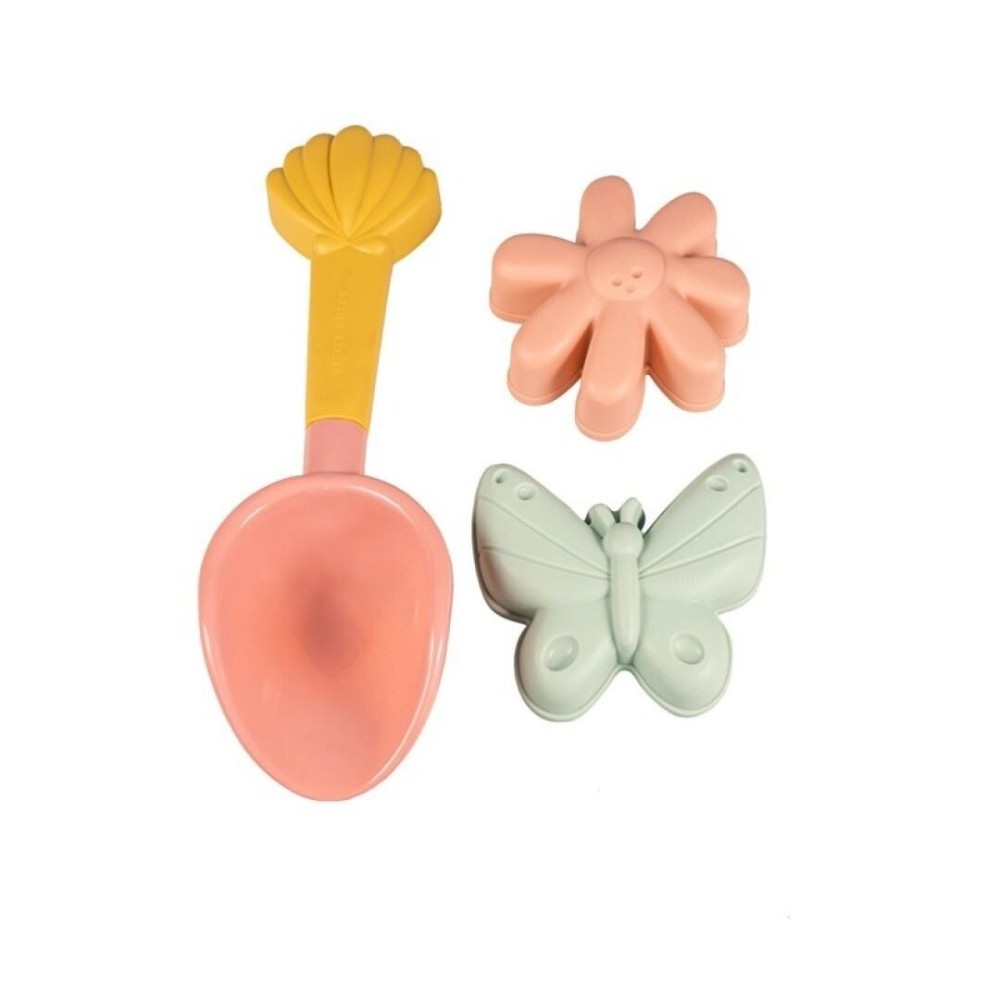 SET PLAYA 3 PIEZAS LTTLE DUTCH ROSA