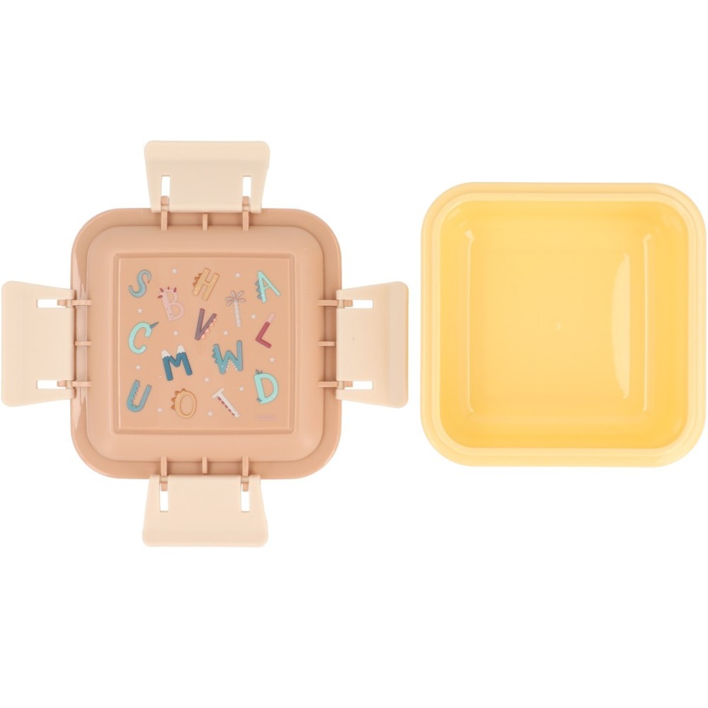 CAJITA ALMUERZO FUNNY LETTERS 2