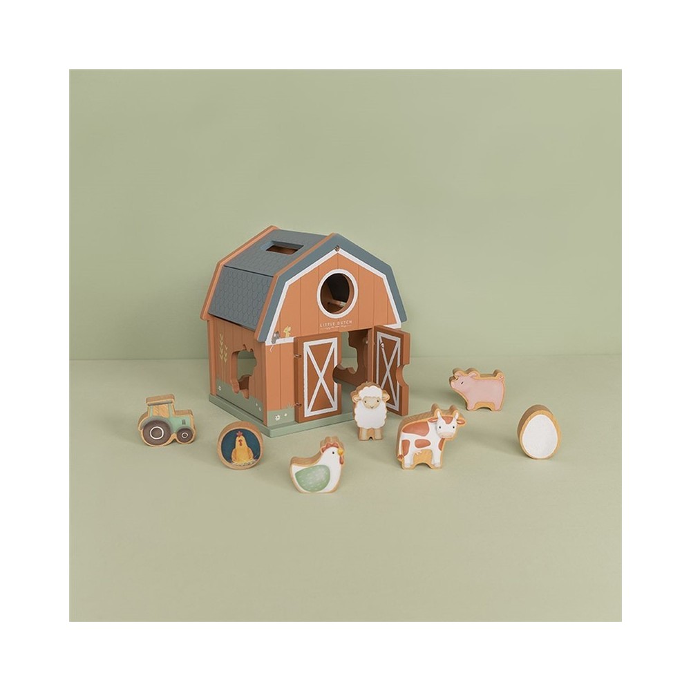 ENCAJA LAS FORMAS PEQ GRANJA 2