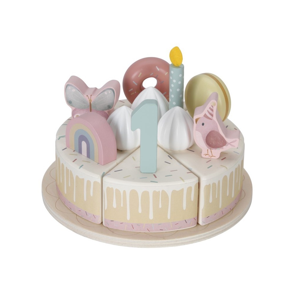 PASTEL DE CUMPLEAÑOS ROSA