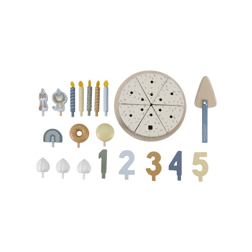 PASTEL DE CUMPLEAÑOS AZUL FSC