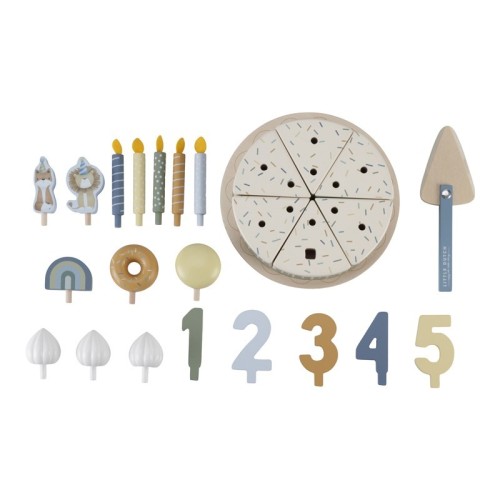 PASTEL DE CUMPLEAÑOS AZUL FSC