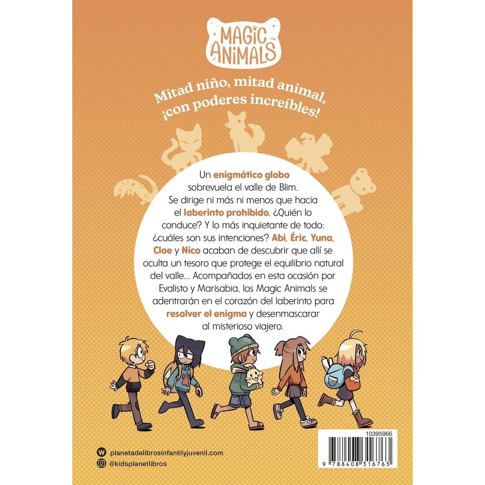 MAGIC ANIMALS 11 TESORO DEL  LABERINTO