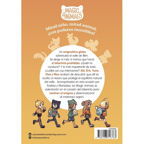 MAGIC ANIMALS 11 TESORO DEL  LABERINTO