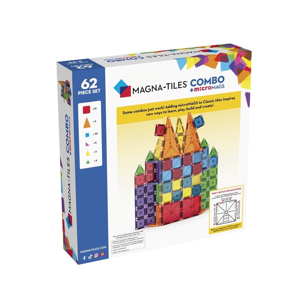 MAGNA T 62 PCS COMBO+MICROMAG