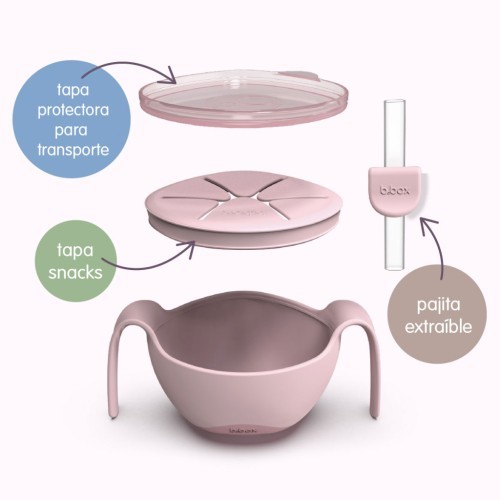 DISPENSADOR MERIENDA 3 EN 1 BLUSH