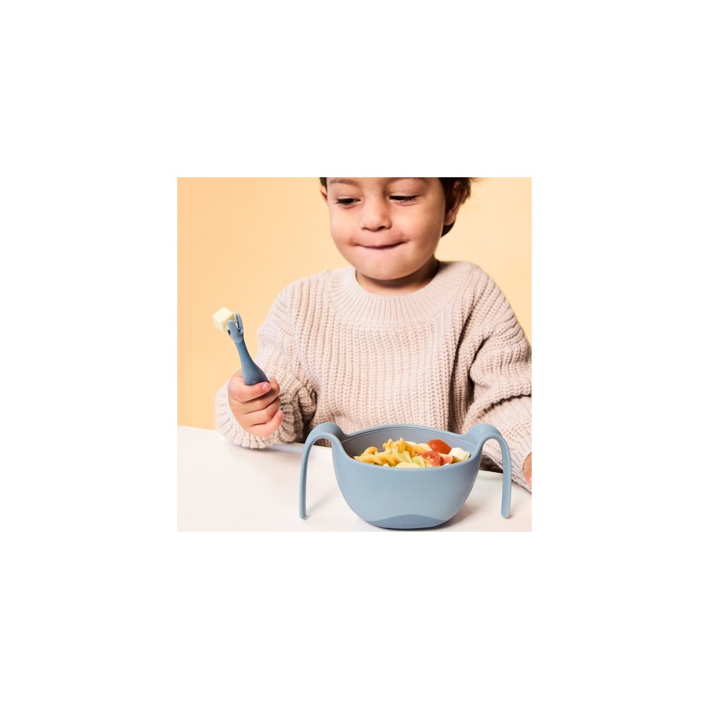 CUBIERTOS INFANTILES CON CAJIT AZUL CLARO 2