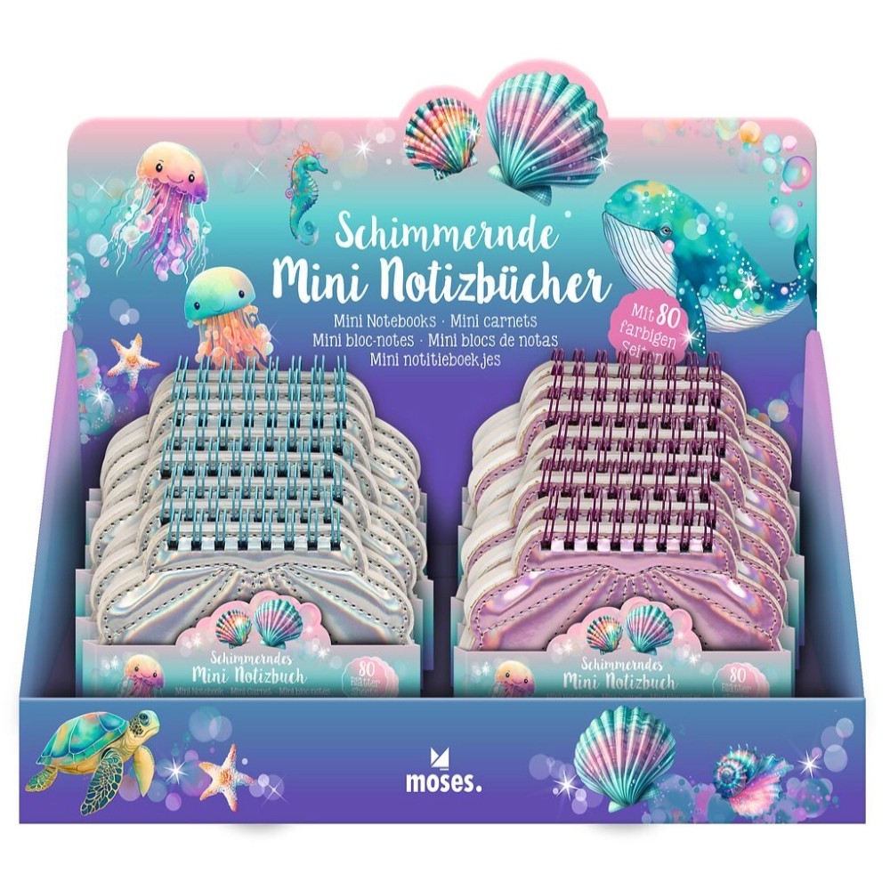 MINI CUADERNO BRILLANTE