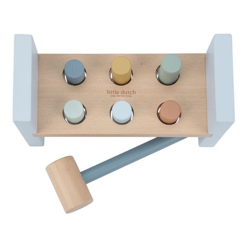 BANCO DE GOLPEO FOREST FRIENDS AZUL