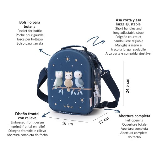 BOLSA MERIENDA 3 D MAGICAL FOREST