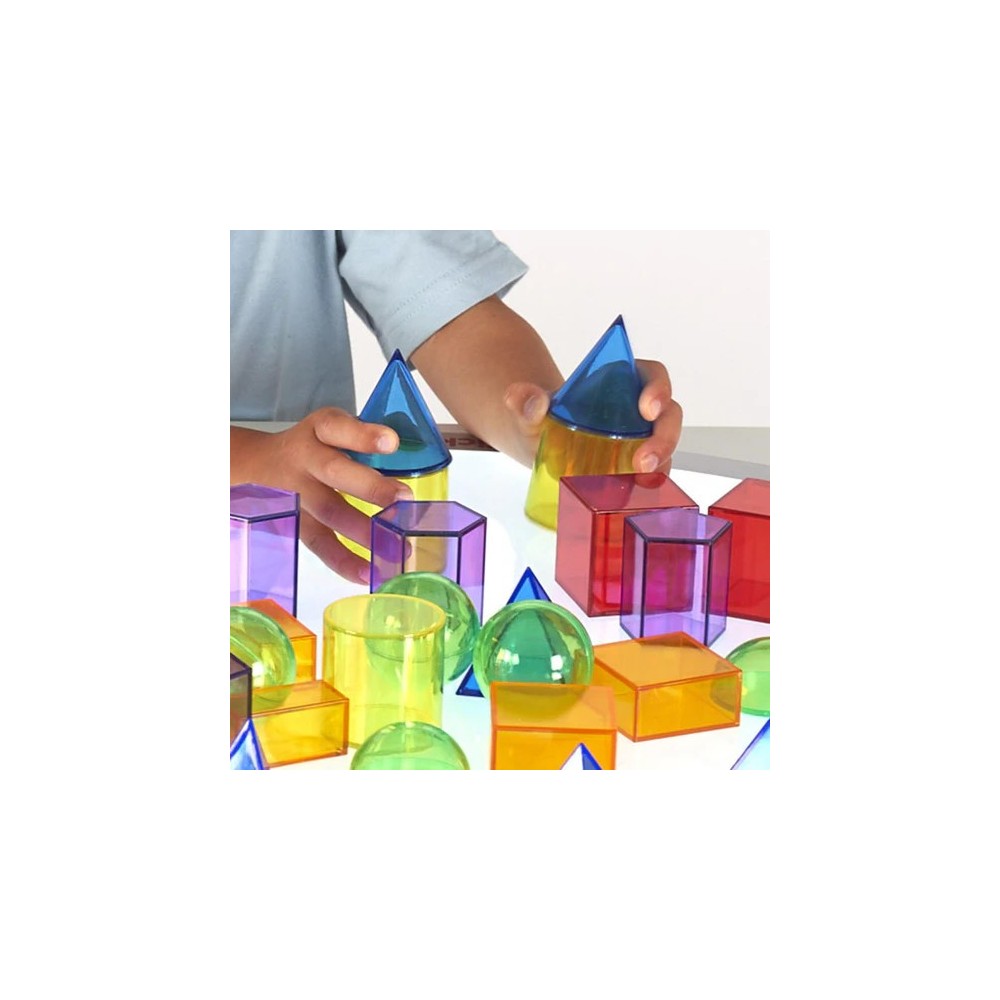 FORMAS GEOMETRICAS  TRANSLUCIDAS