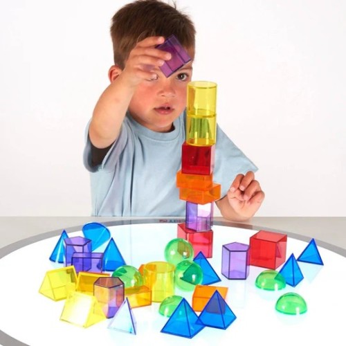 FORMAS GEOMETRICAS  TRANSLUCIDAS