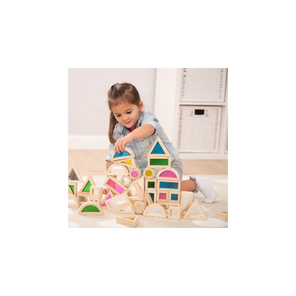 JUEGO DE BLOQUES ARCOIRIS 2