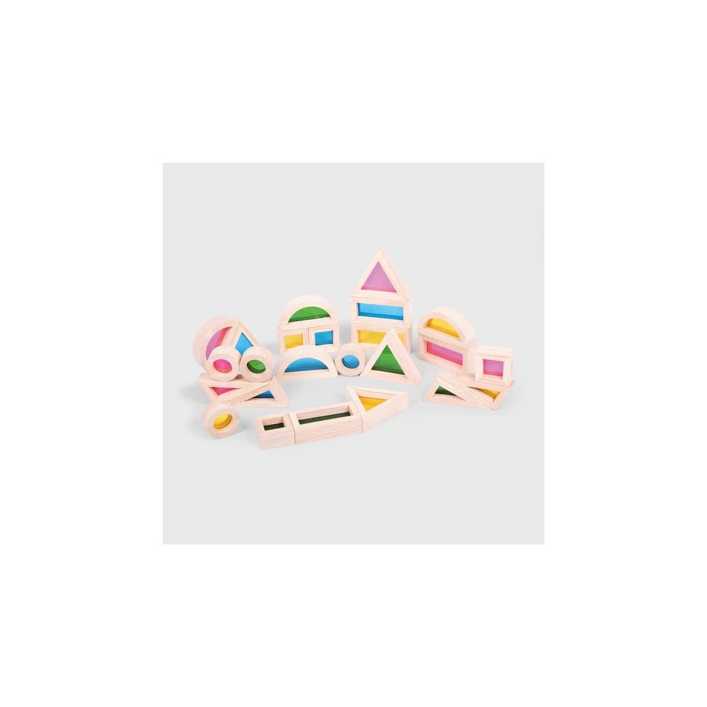 JUEGO DE BLOQUES ARCOIRIS