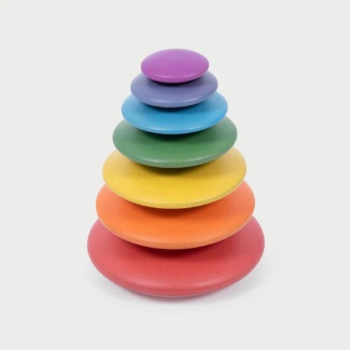 RAINBOW WOODEN BUTTONS