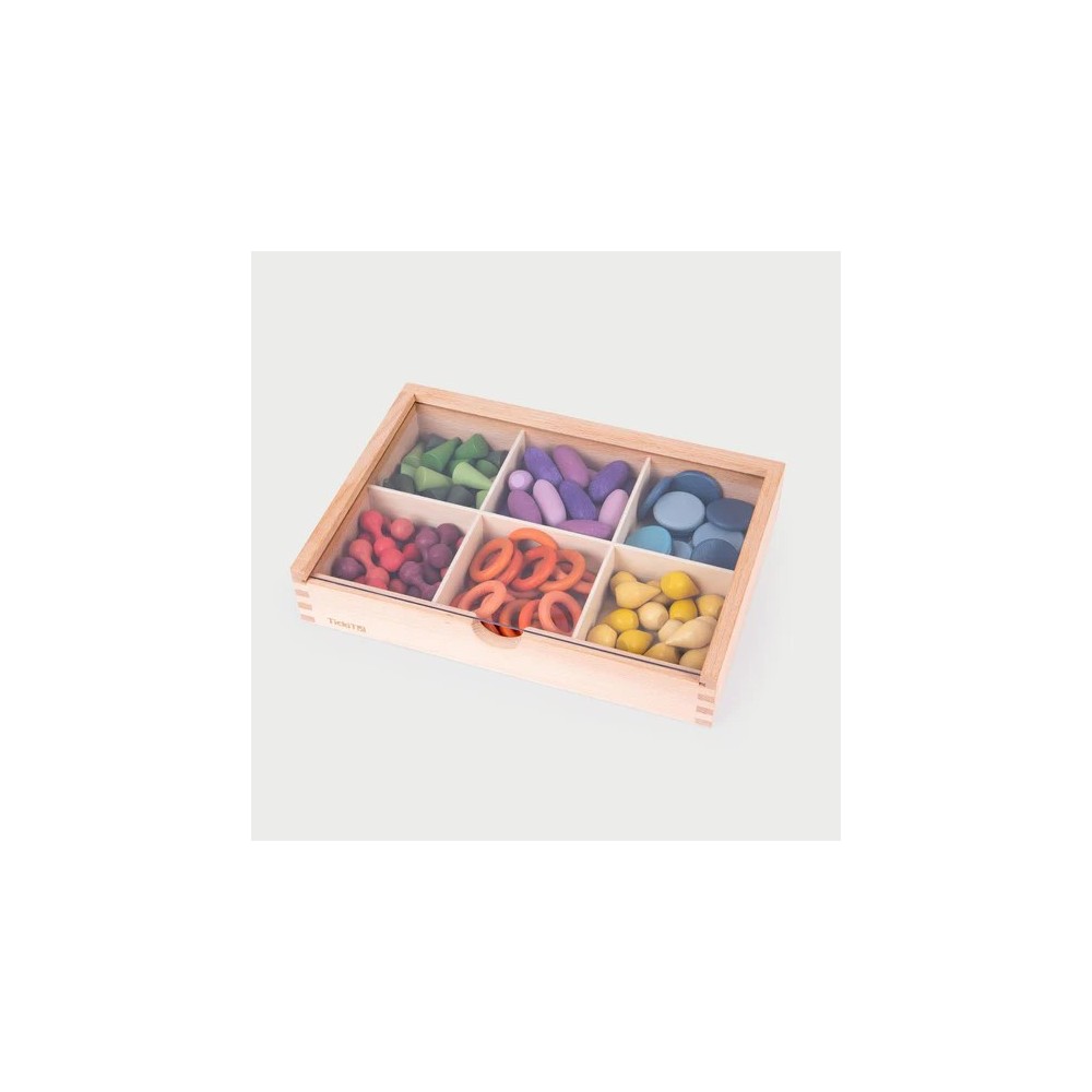 WOODEN TREASURES SORTING SET