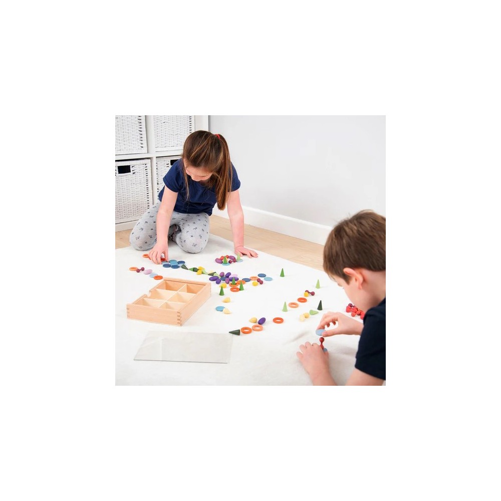 WOODEN TREASURES SORTING SET