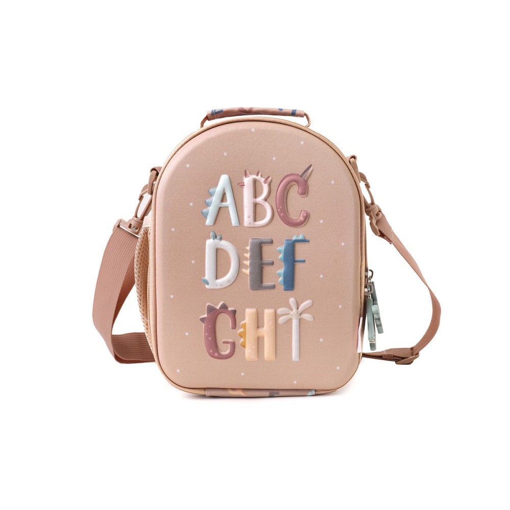 BOLSA MERIENDA 3 D MARRON.