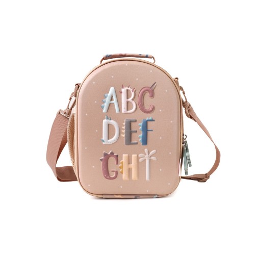 BOLSA MERIENDA 3 D MARRON.