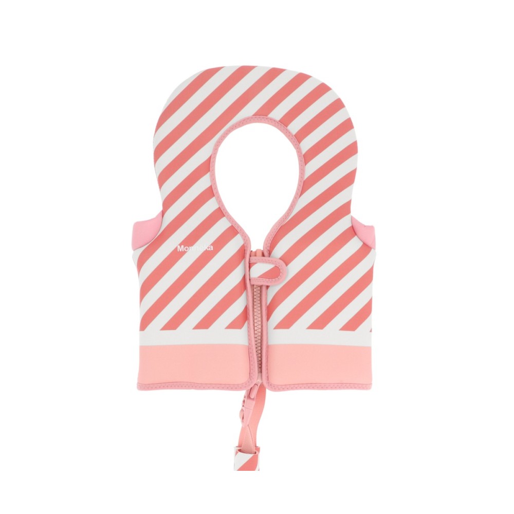 CHALECO FLOTACION APRE, 1-2 AÑOS  STRIPE BLOOM BLUSH