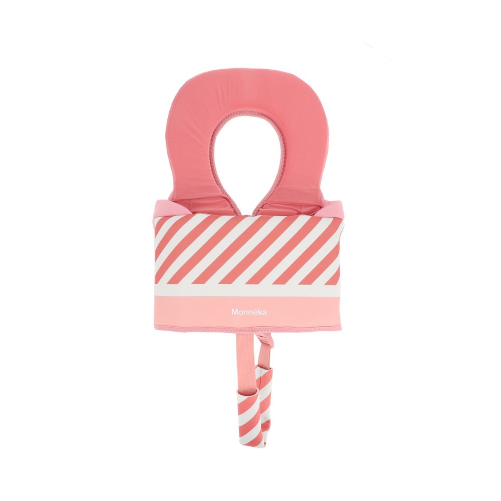 CHALECO FLOTACION APRE, 1-2 AÑOS  STRIPE BLOOM BLUSH