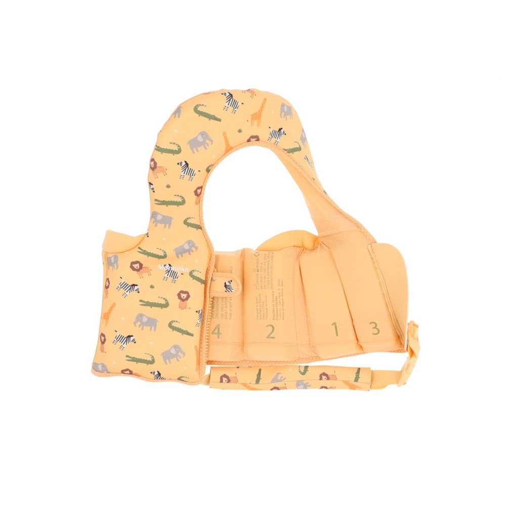 CHALECO FLOTACION APRE, 1-2 AÑOS WILD ANIMALS