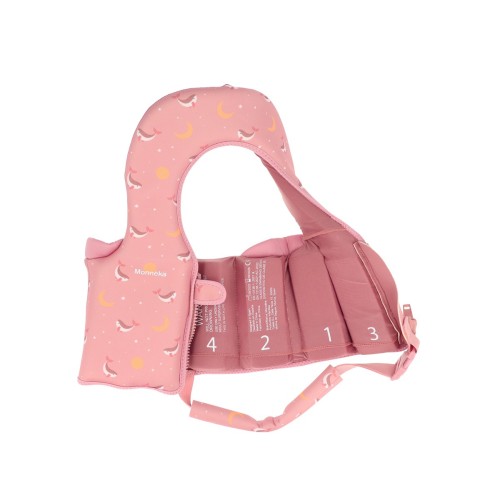 CHALECO FLOTACION APRE, 1-2 AÑOS WHALE PINK