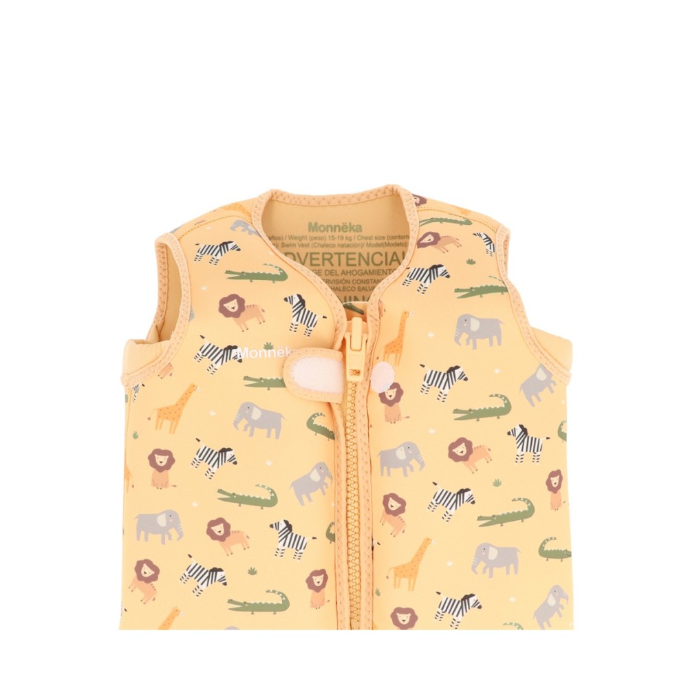 CHALECO FLOTADOR APRENDIZAJE WILD ANIMALS