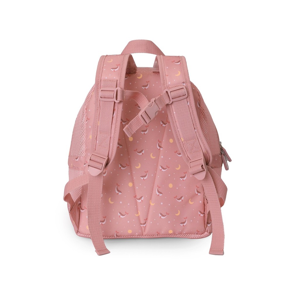 MOCHILA INFANTIL ANTIARENA WHALE PINK