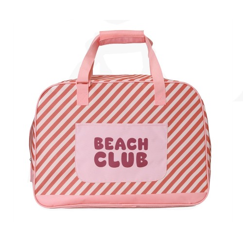 BOLSO DE PLAYA ANTIARENA STRIPE BLOOM