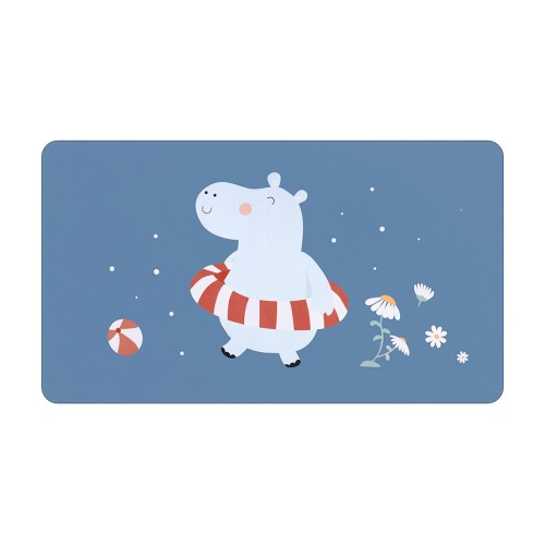 TOALLA PLAYA MICROFIBRA HIPPOS