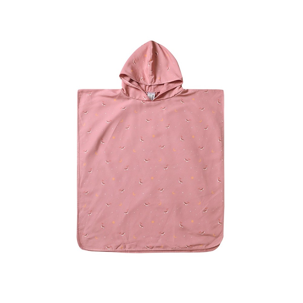 PONCHO DE PLAYA MONNEKA WHALE PINK