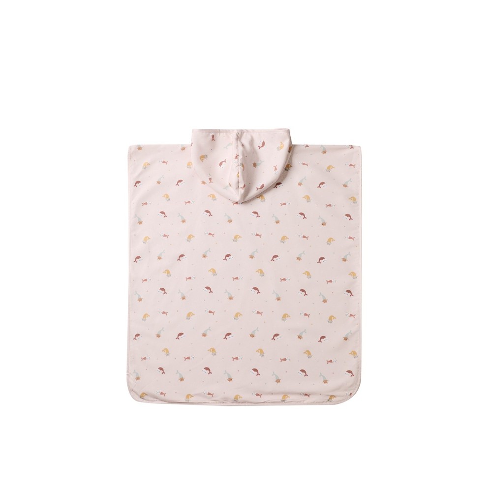 PONCHO DE PLAYA MONNEKA MERMAID CATS 2