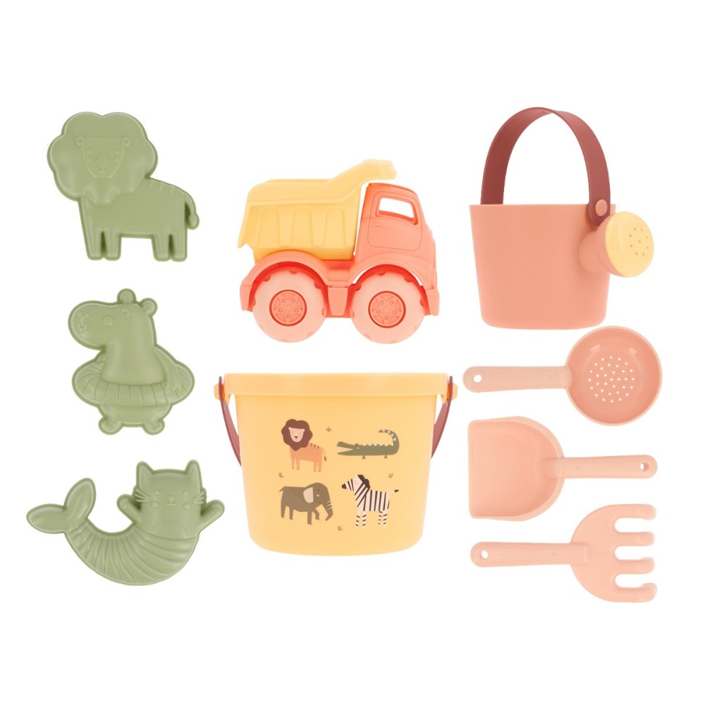 SET DE JUGUETES DE PLAYA WILD ANIMAL