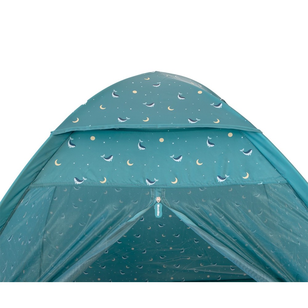 CARPA CON PROTECTOR ANTIMOSQUI WHALE TEAL